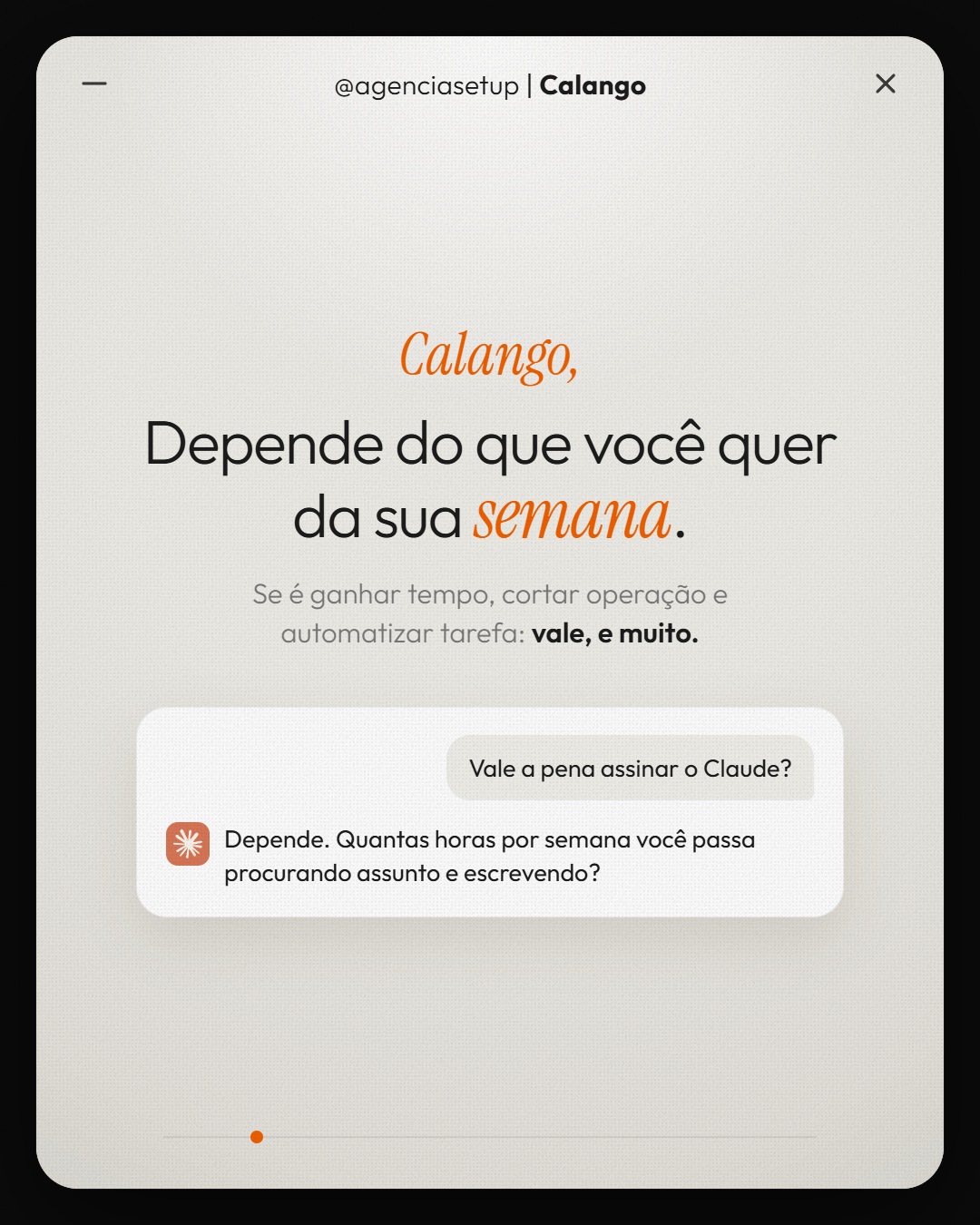 Vale a pena usar o Claude?, slide 2